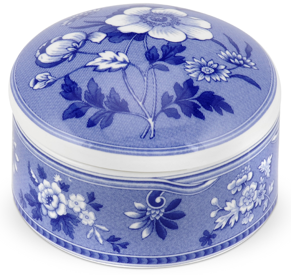 Trinket Box round Botanical